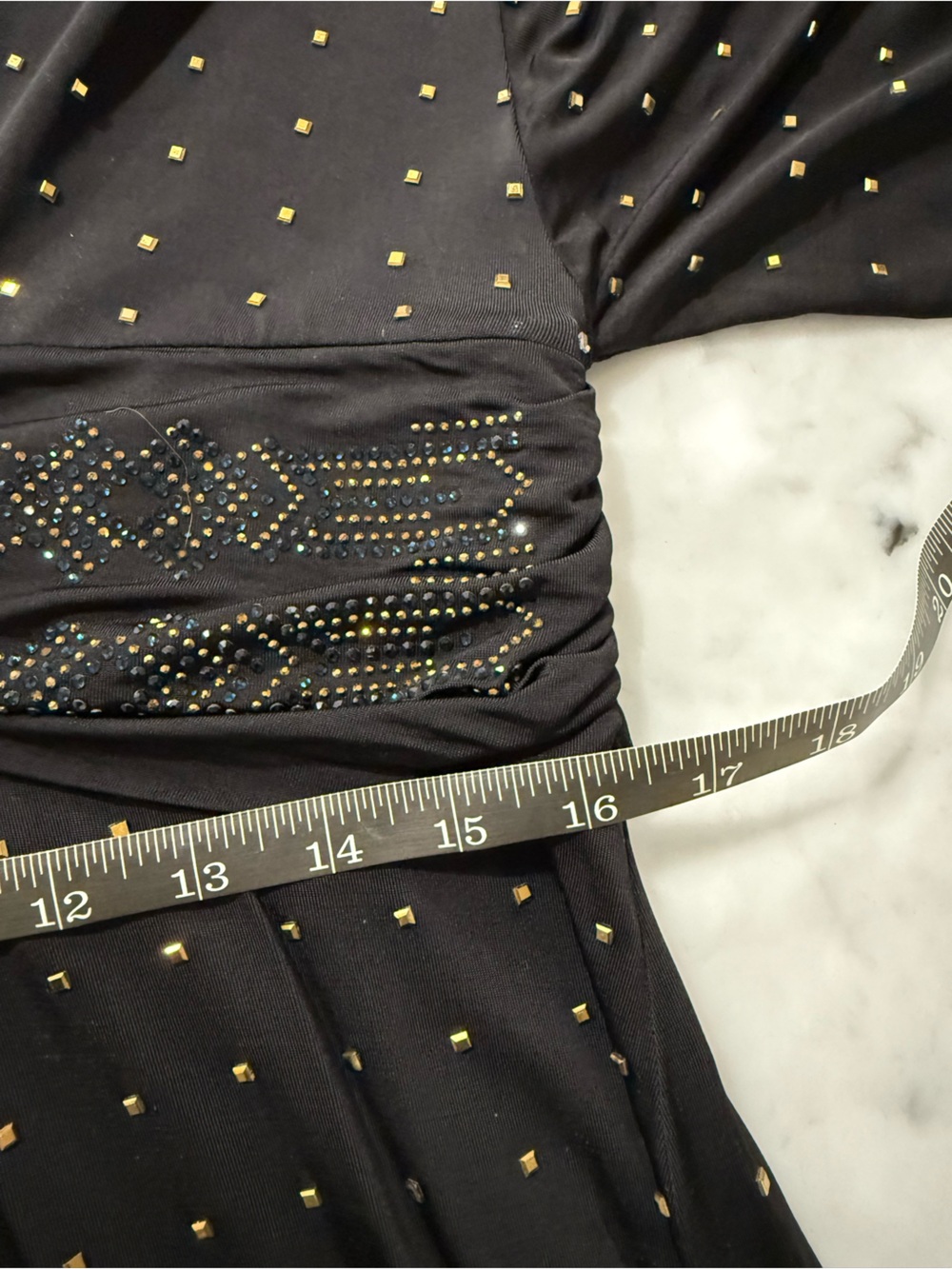 CAMILLA “Dripping in Deco” Belted Jersey Dress – XXL - Picture 16 of 17